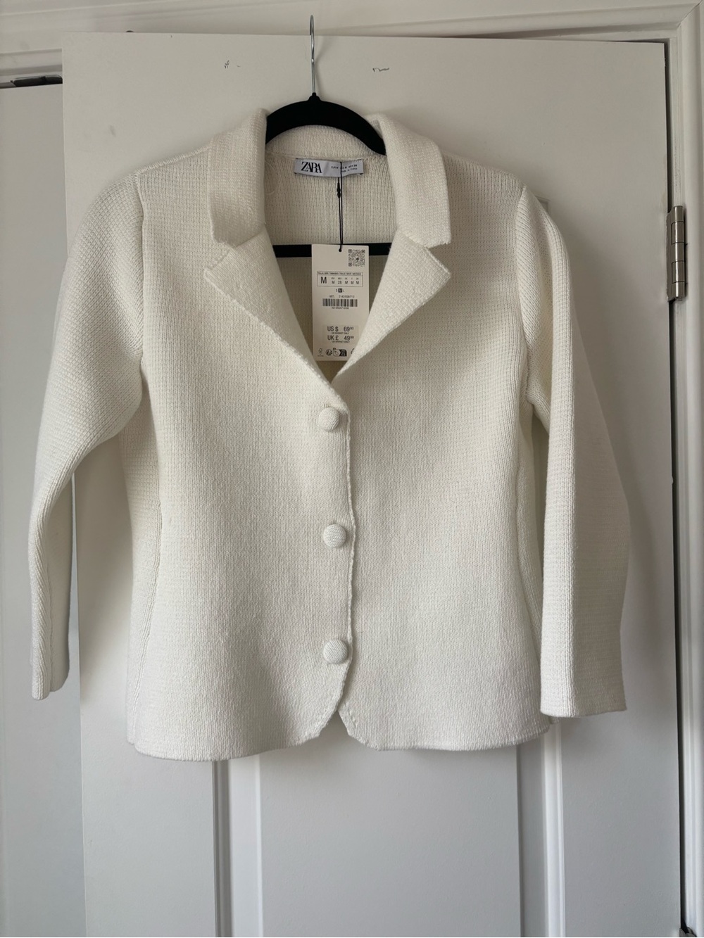 NWT Zara Knit Jacket